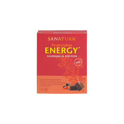 Sanatura Fruit Cubes Energy Verpackung